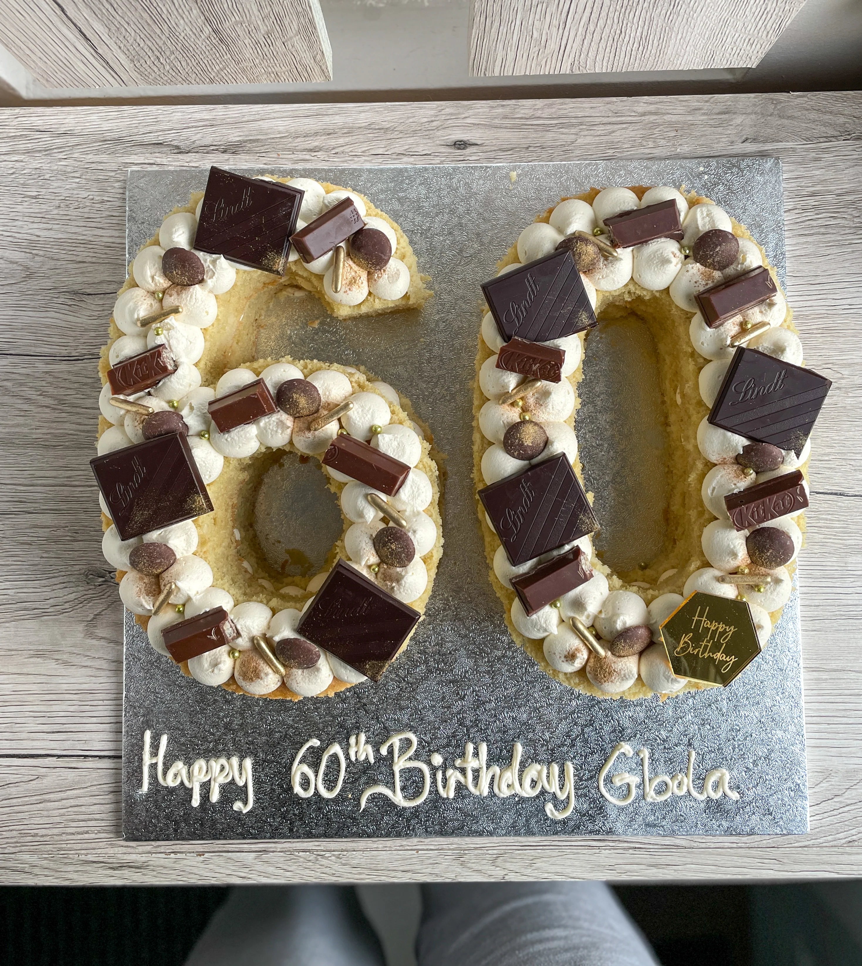 Number 60 Cake (48 hours notice required)