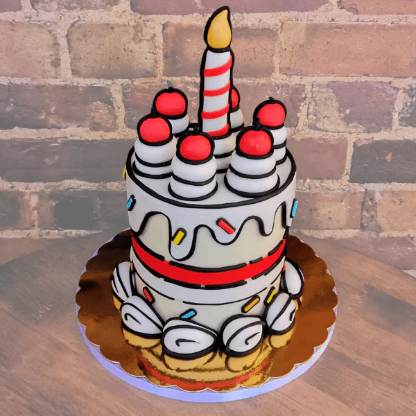 Comic Book Cake (72 hours notice required)