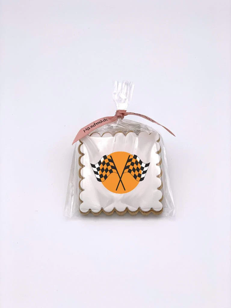 Individually Packaged Race Car Cookies