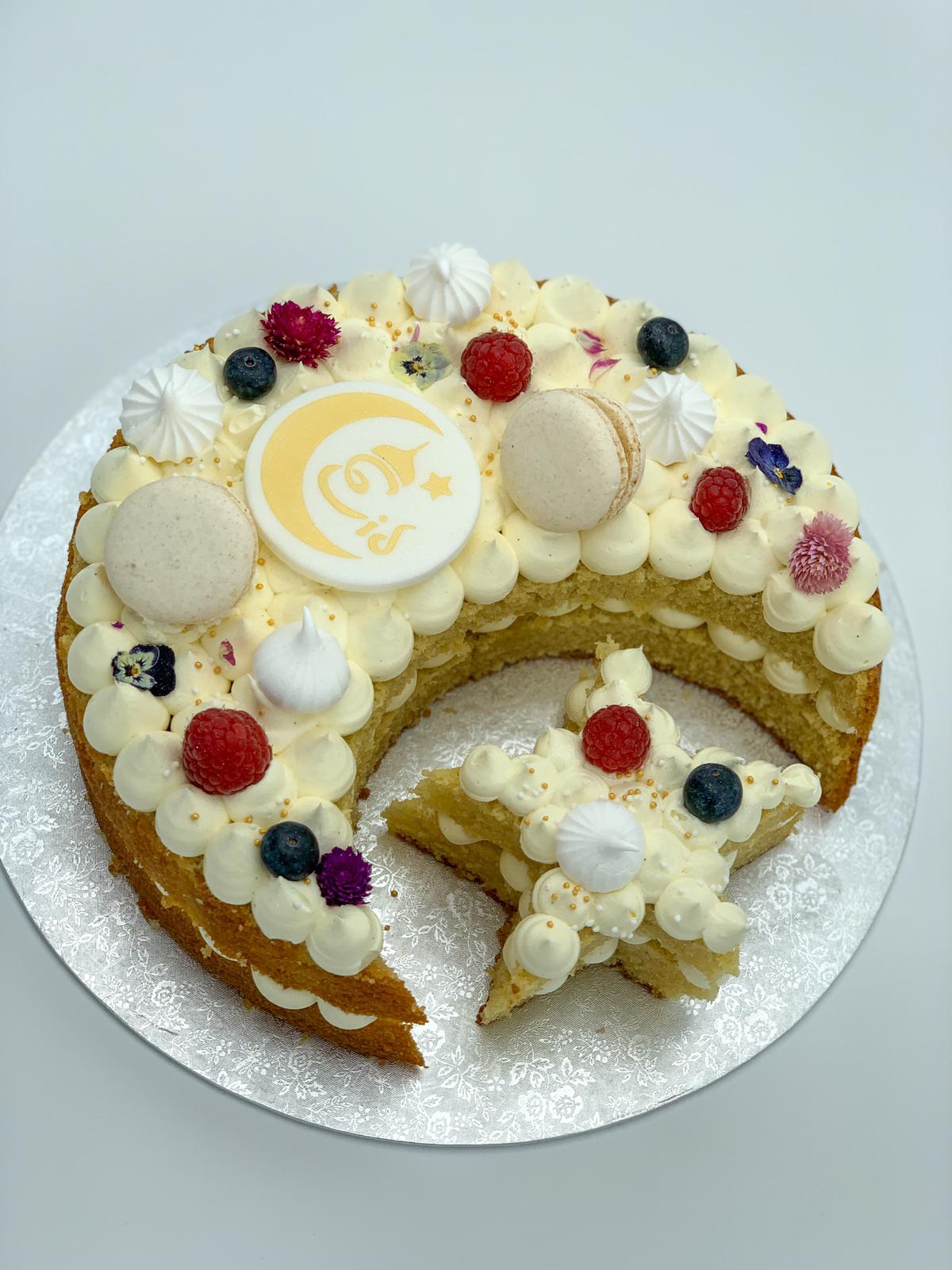 Eid Crescent Moon Cake - Image 2