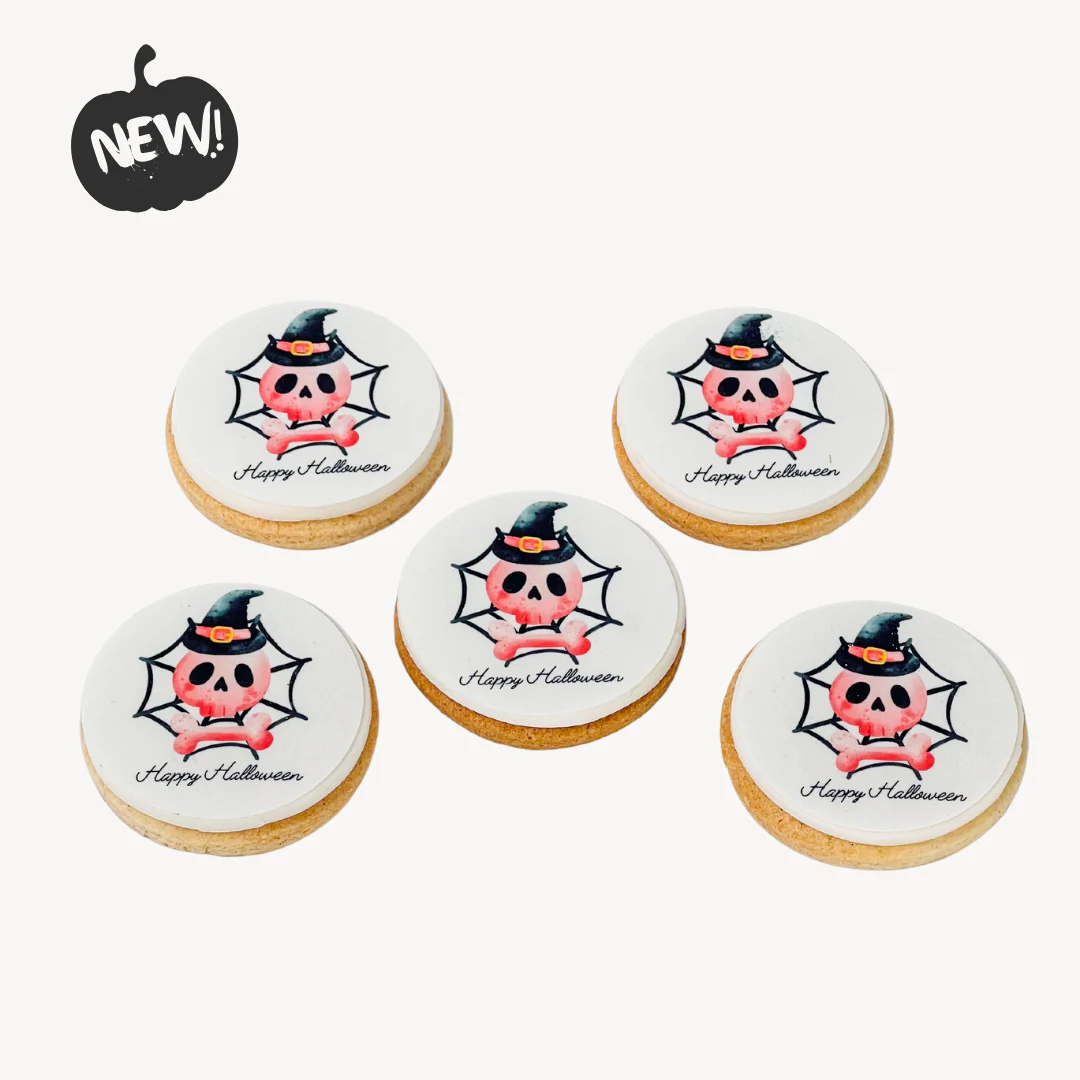 Halloween Cookies - Skull and Crossbones