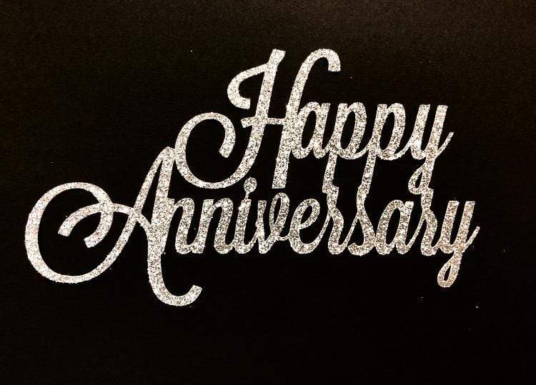 Happy Anniversary Topper