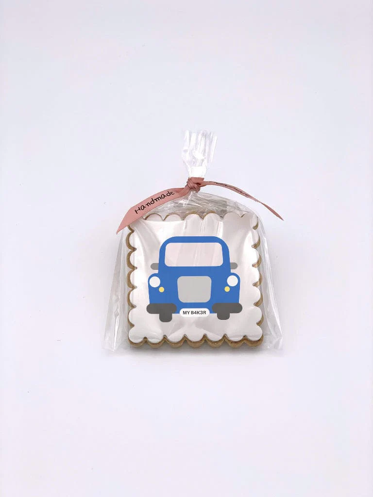 Individually Packaged 'Planes, Trains and All-Dough-Mobiles' Travel Themed Cookies