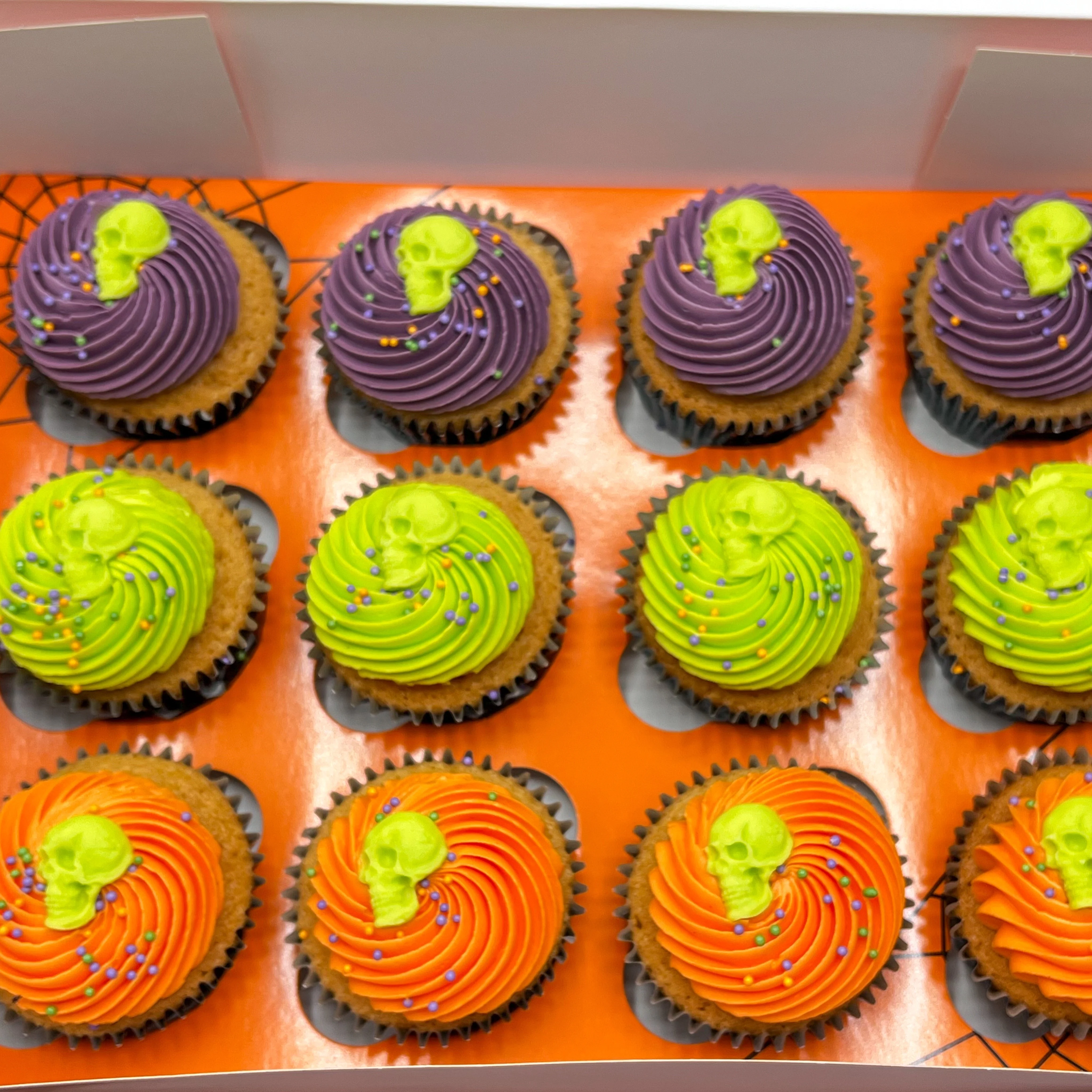 'It's Swirly Scary' Halloween Cupcakes (Corporate)