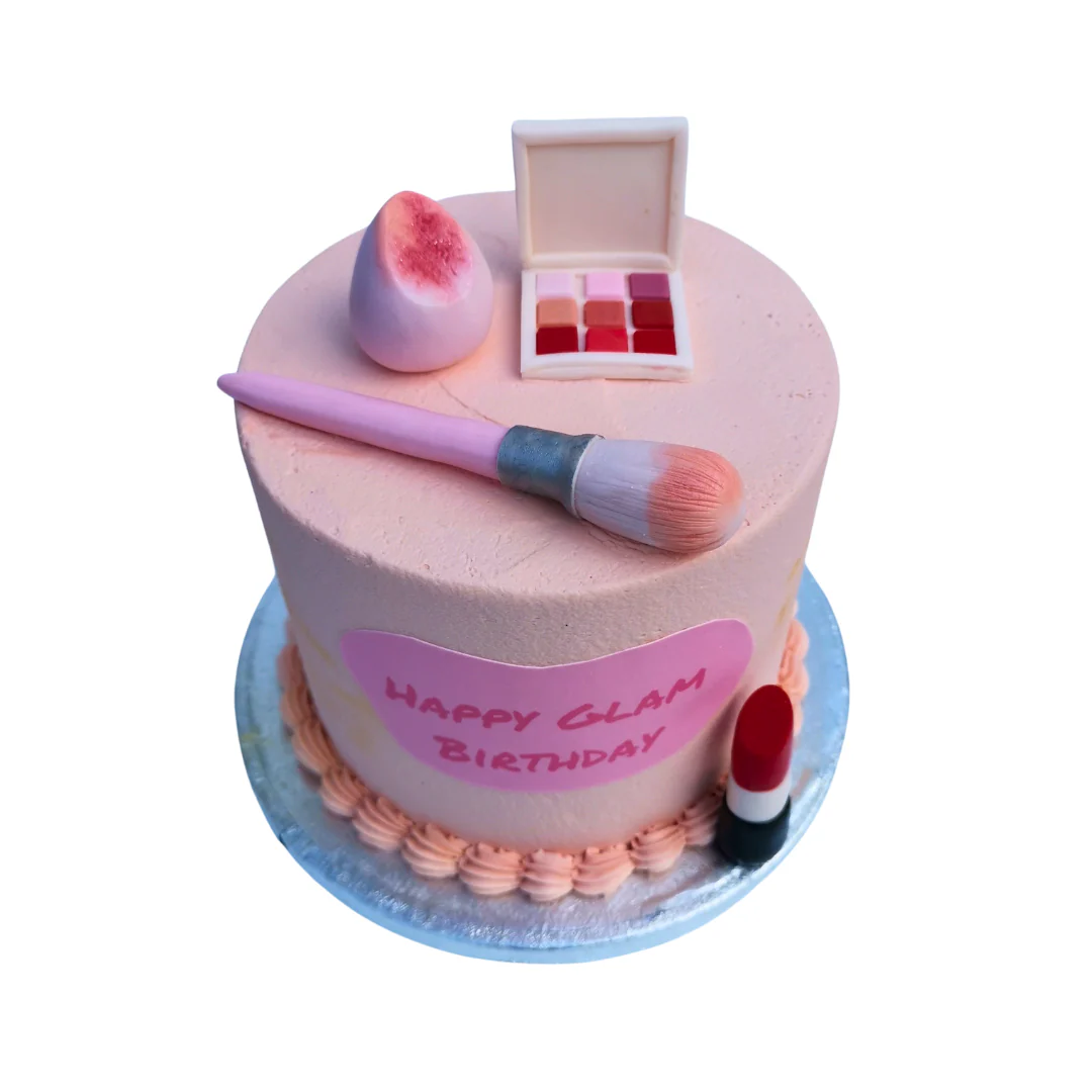 Glamour Galore Makeup Cake - Image 2