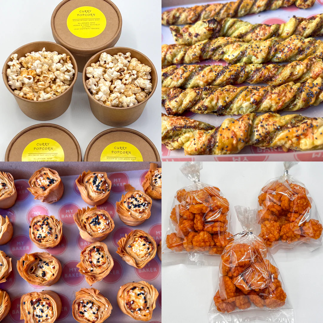 Savoury Snack Spread - 50 Pieces