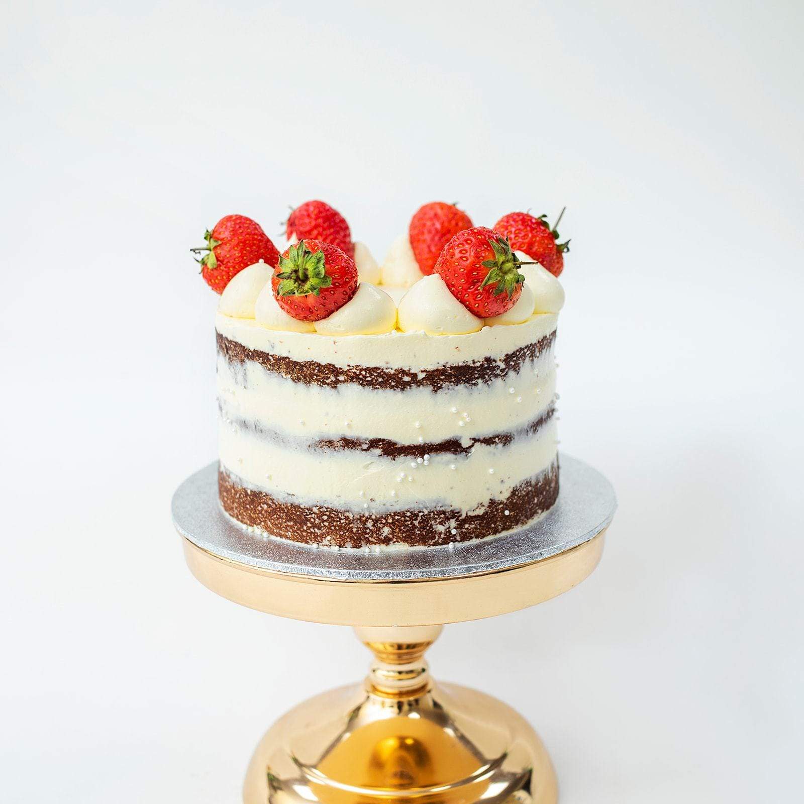Semi Naked Victoria Sponge Cake