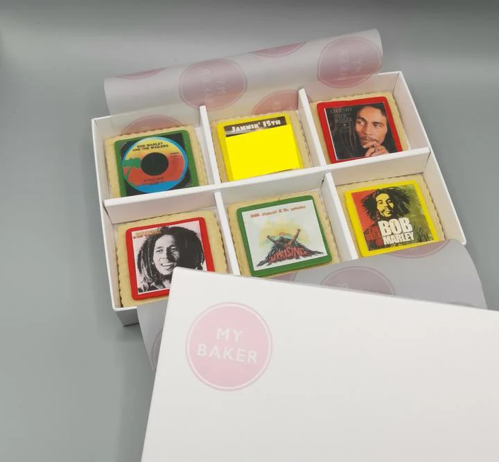 Edible Image Decorated Biscuits by Post - Six Images - Image 2