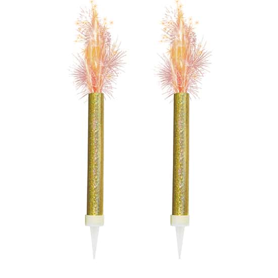 Two Sparkling Candles