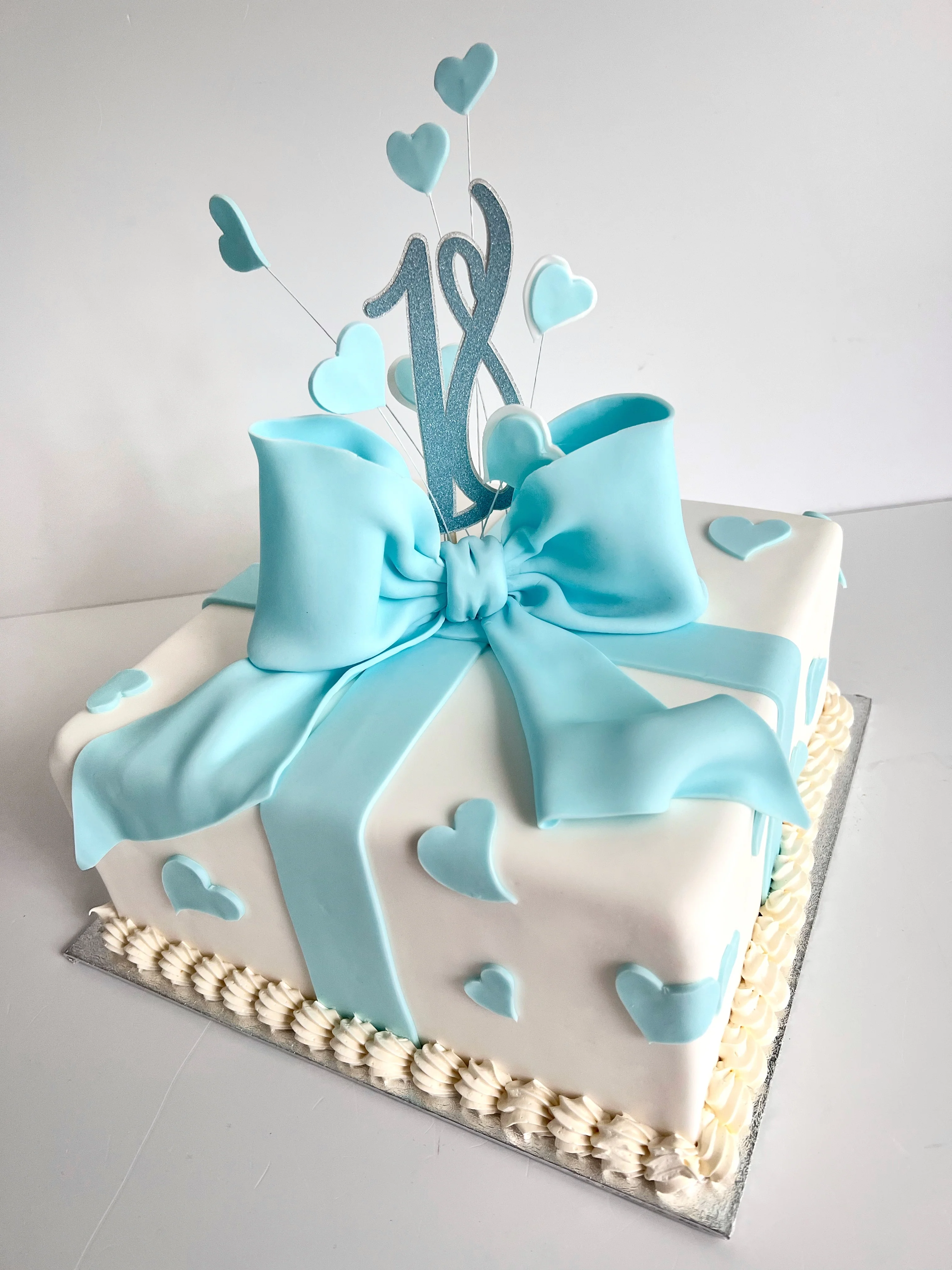 Tied Up With A Bow Cake