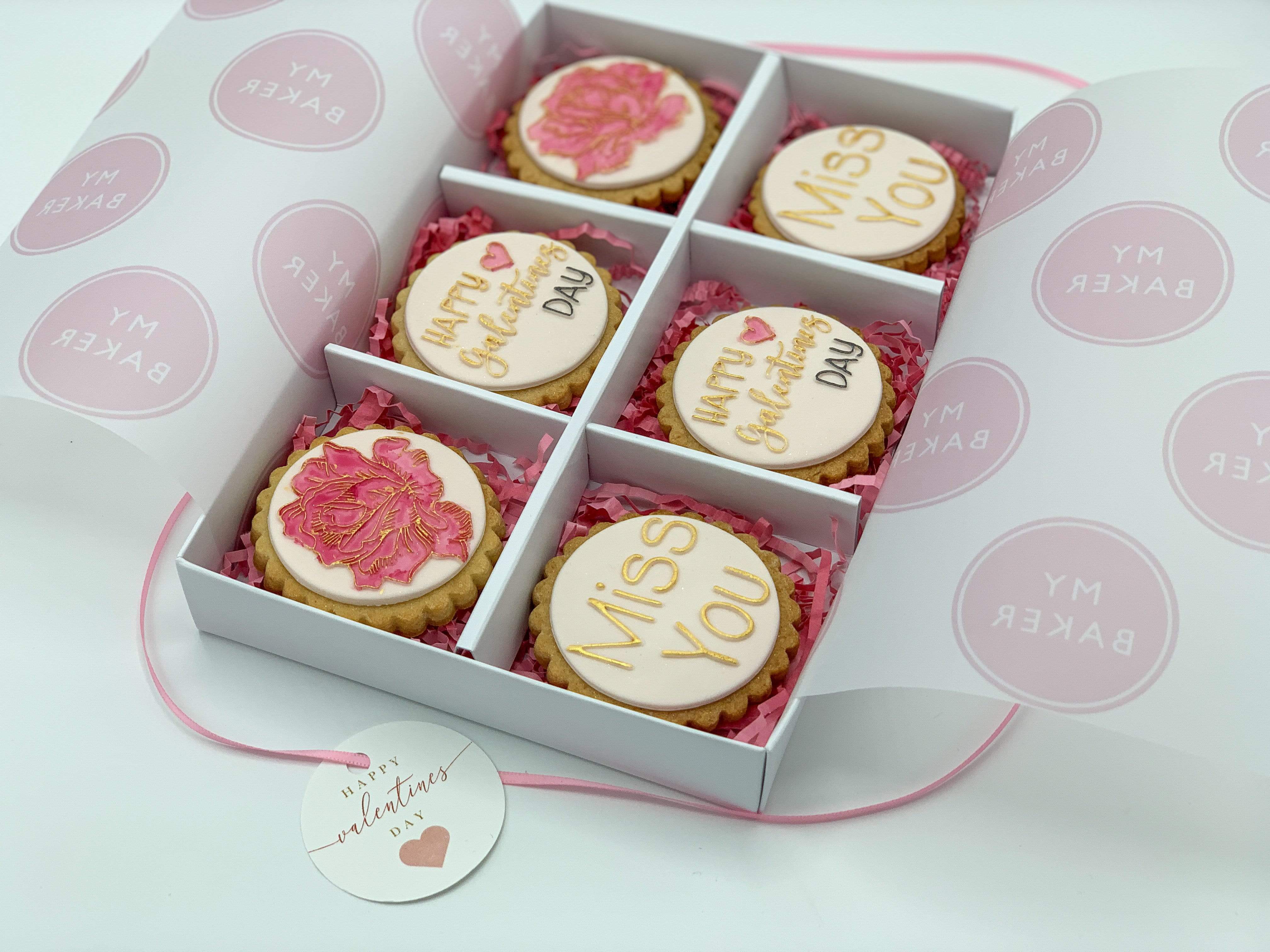 Valentine's or Galentine's Day Decorated Cookies - Image 2